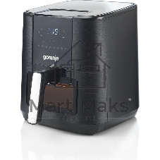 Аэрогриль Gorenje AF1350DWB черный, 1350 Вт, 5.4 л, сенсор, 8 программ