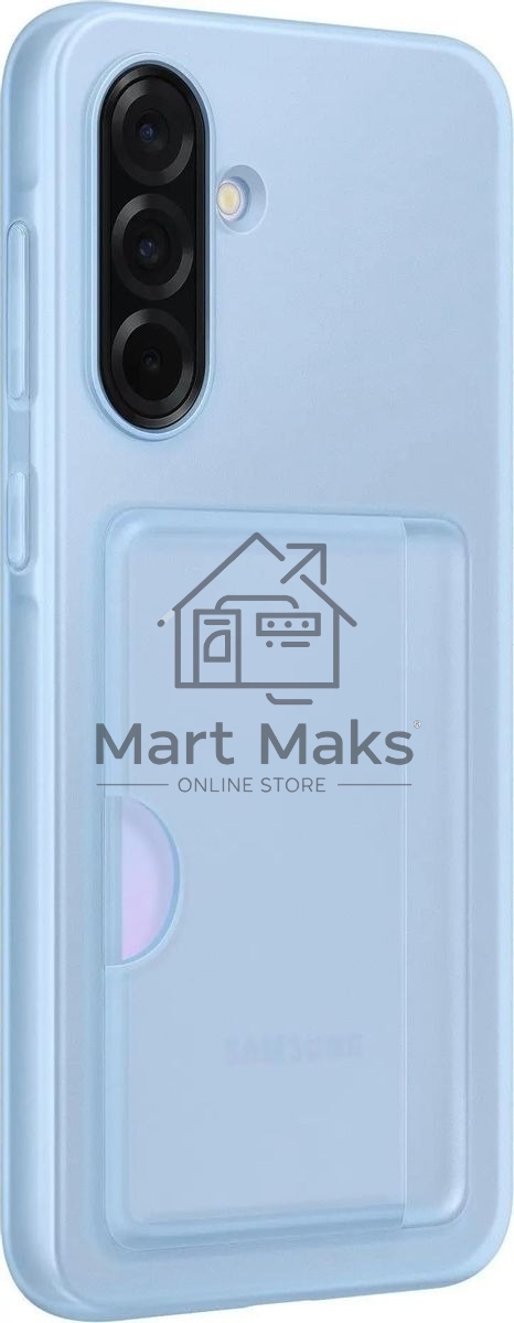 Чехол (клип-кейс) для Samsung Galaxy A36 Card Slot Case A36 голубой (EF-OA366TLEGRU)