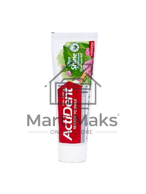 Зубная паста Active ACTIDENT Розмарин и Гималайская соль Ultra Shine, без парабенов, 100 г (512901005)