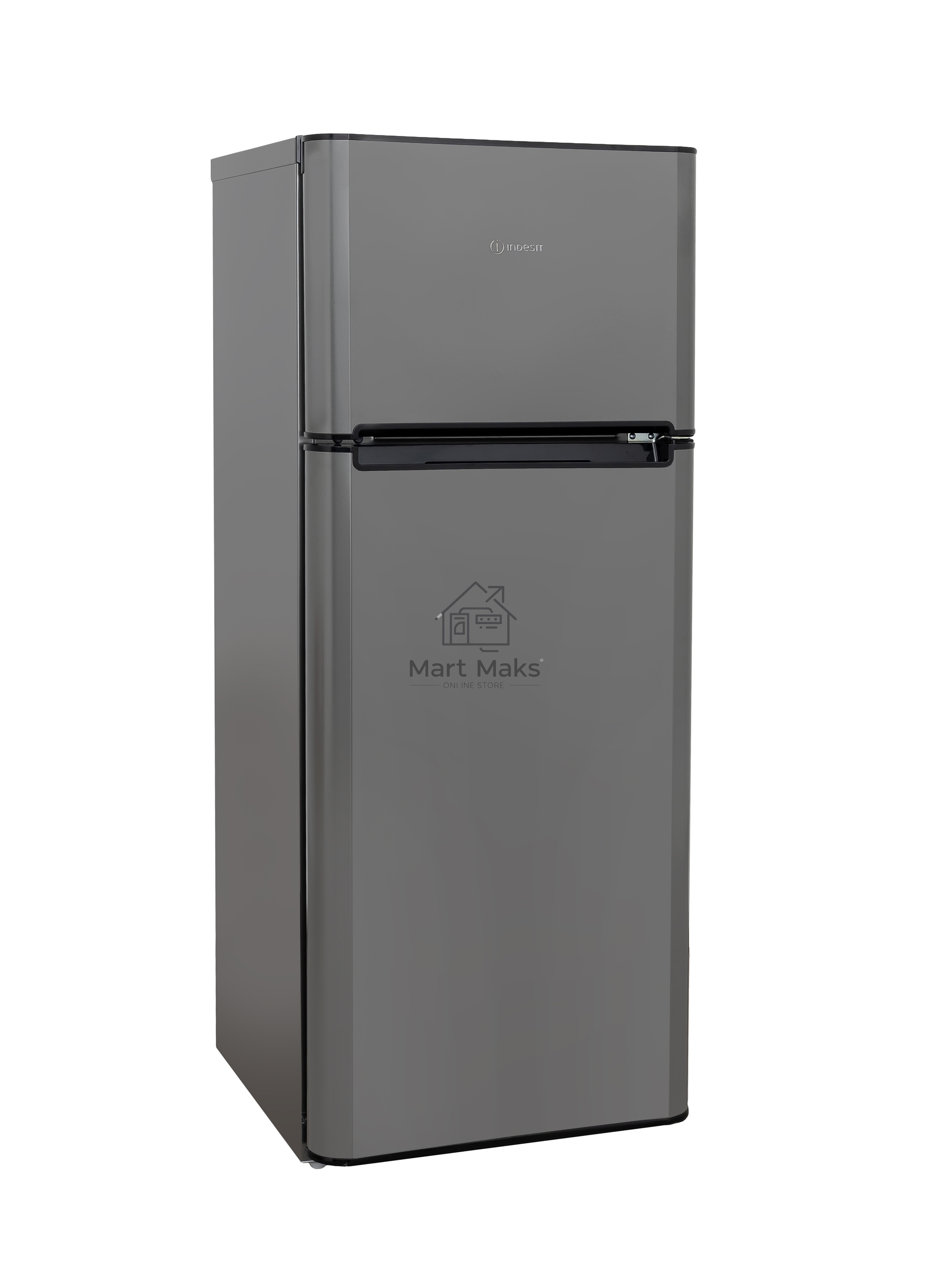 Холодильник Indesit TIA 14 NG темно-серый двухкамерный 194/51 л морозилка сверху, капельная система