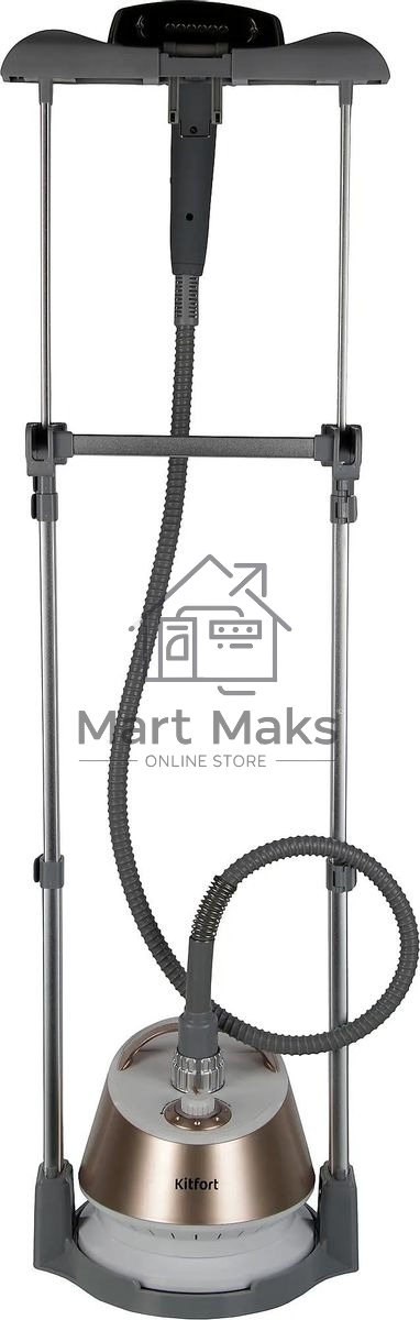 Отпариватель Kitfort КТ-913 белый/золотистый, 2000 Вт, 35 г/мин, 1300 мл