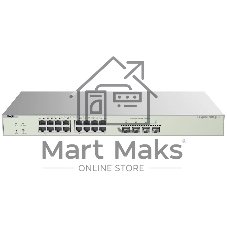 Коммутатор Ruijie Reyee RG-NBS3300-16MG4XS-HP, 16×2.5 Гбит/с PoE++ + 4×10 Гбит/с SFP+ Uplink, управляемый