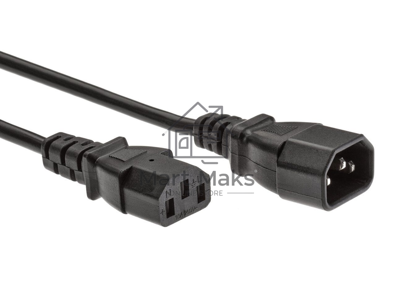 Кабель монитор - компьютер (UPS to устройство) 220V 5м VCOM/TELECOM