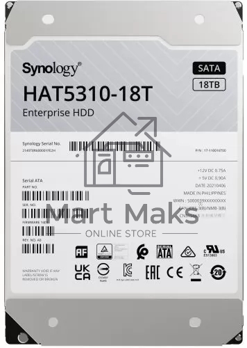 Жесткий диск Synology HAT5310-18T SATA Festplatte 18TB 3.5