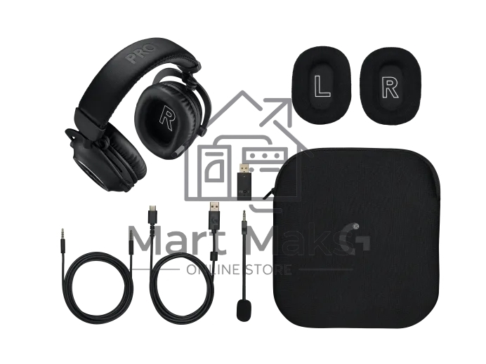 Игровая беспроводная гарнитура Logitech G Pro X 2 Wireless, черный 981-001263