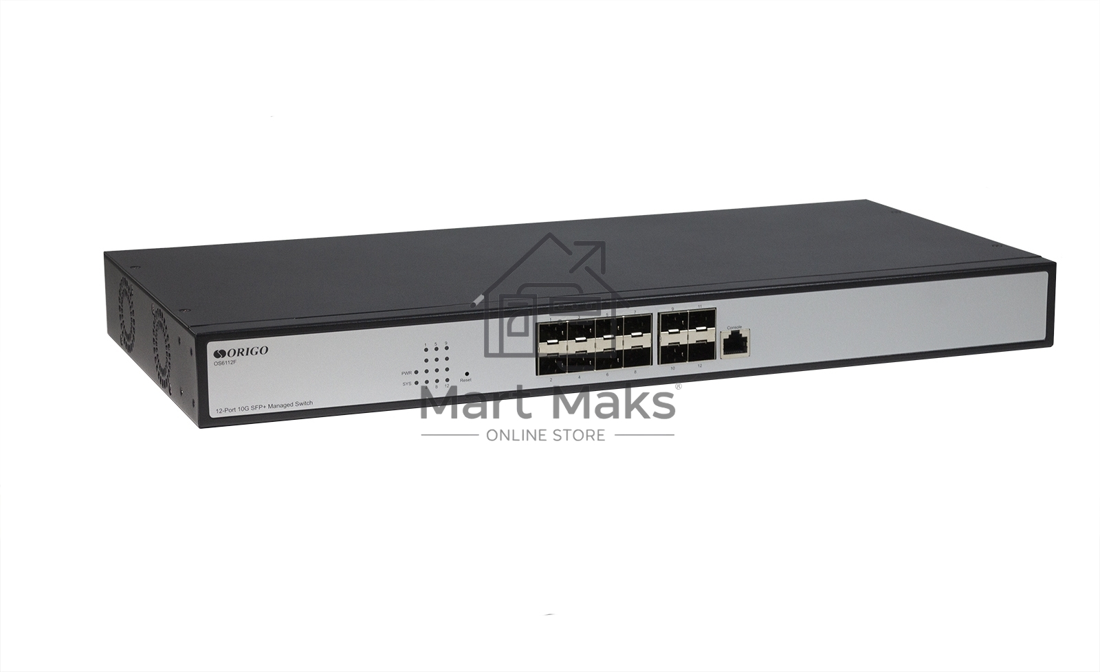 Коммутатор Managed L3 Switch 12x10GBase-X SFP+, RJ45 Console