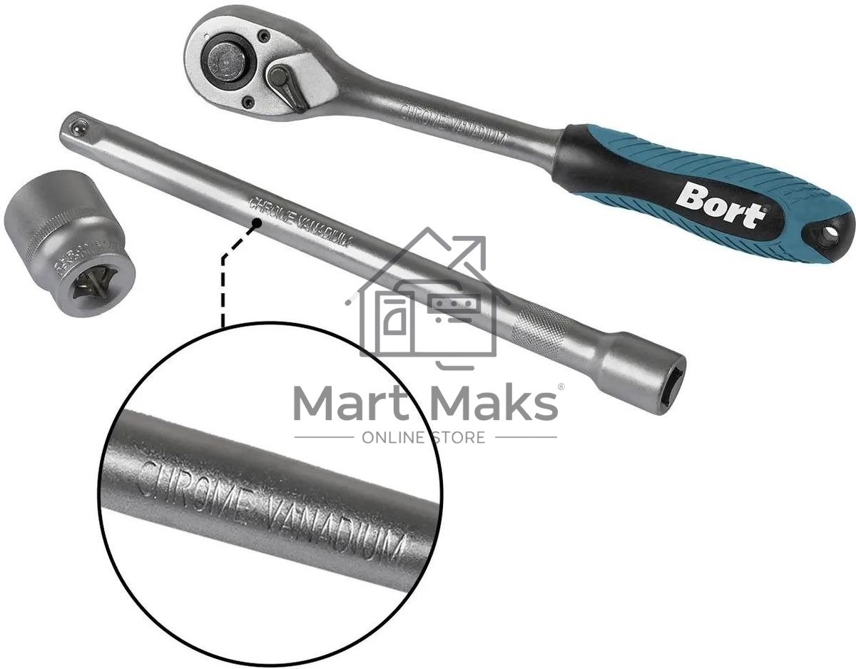 Набор ручного инструмента Bort BTK-33 (93418514)