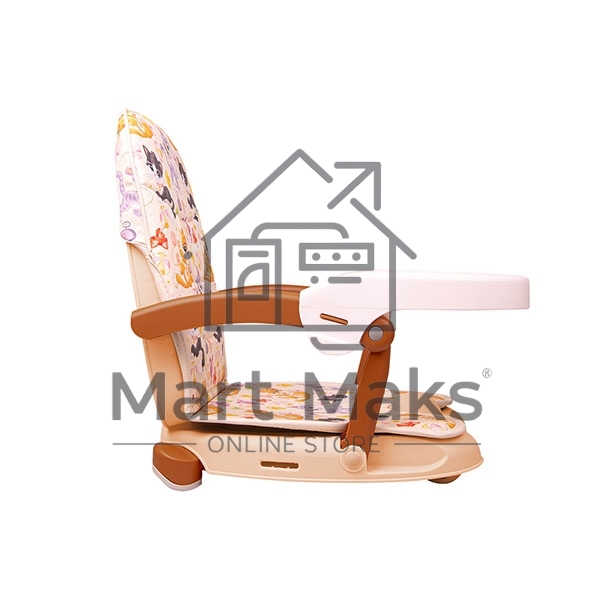 Стульчик для кормления BQ BCH012 Cats playing. Стульчик-бустер BQ BCH012. Гипоалергенные безопасные материалы/Съемный чехол из экокожи. Удобный, устойчив к загрязнению и легко моется/Съемная столешница/Безопасность малыша: устойчивая конструкция, нескольз