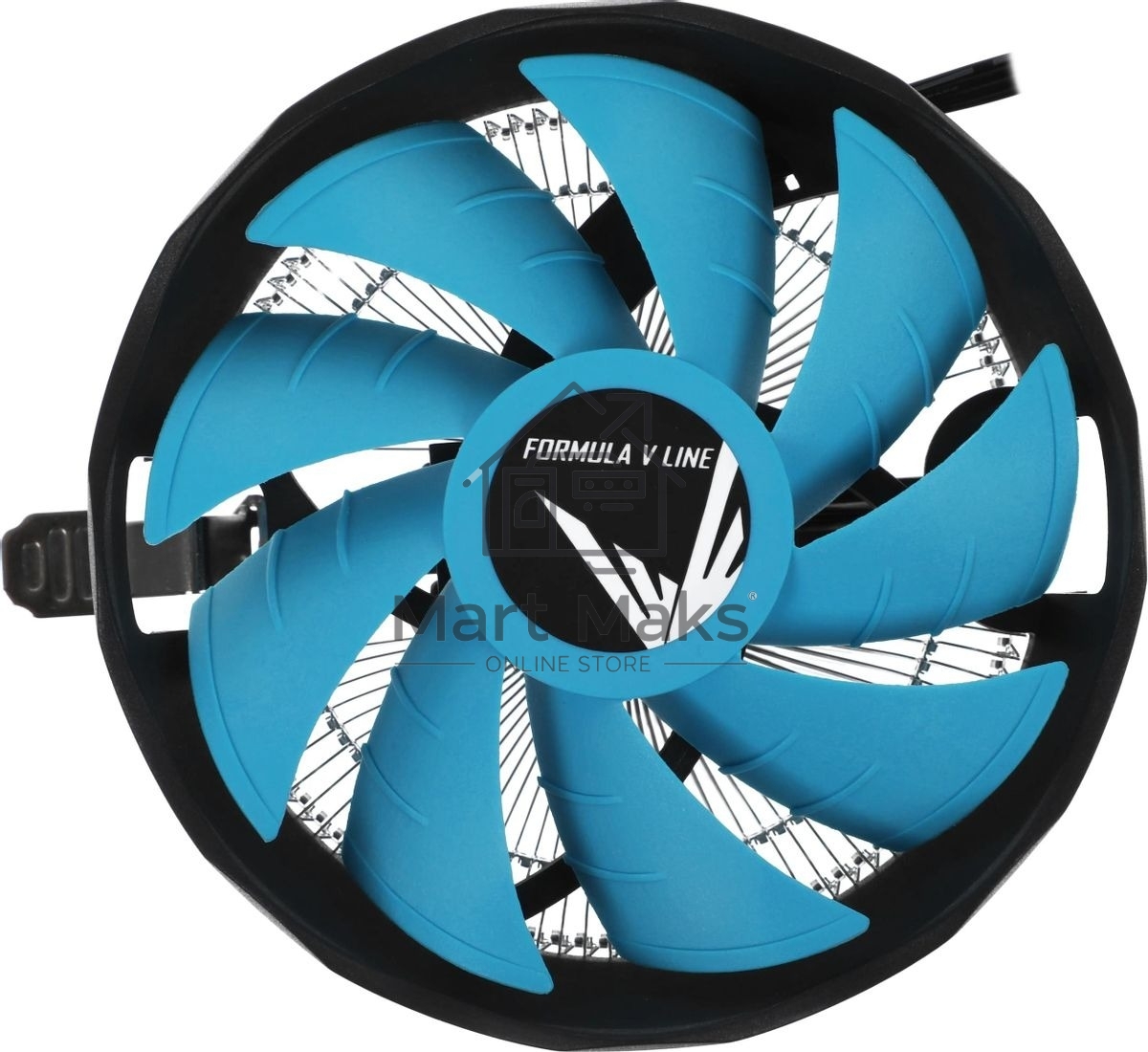 Кулер для процессора AeroCool/Formula Verkho Plus серебристый/черный, 120 мм, алюминий, 2000 об/мин, 26.5 дБ, 4 pin, 110 Вт, 68 мм