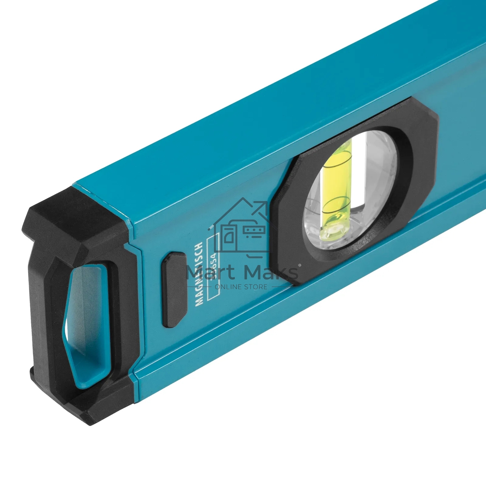 Уровень Gross 33654 алюминиевый, магнит., фрезерованный, 3 глазка, 0,5 мм/м, 1200 мм