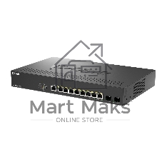 Коммутатор D-Link DGS-1210-10XP/ME/C1A, 8×1 Гбит/с + 2×10 Гбит/с SFP+, управляемый