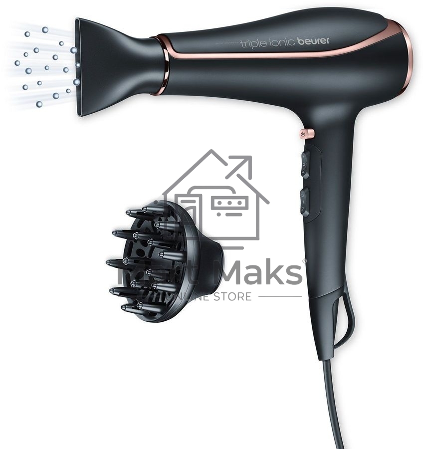Фен Beurer HC80 2200Вт черный