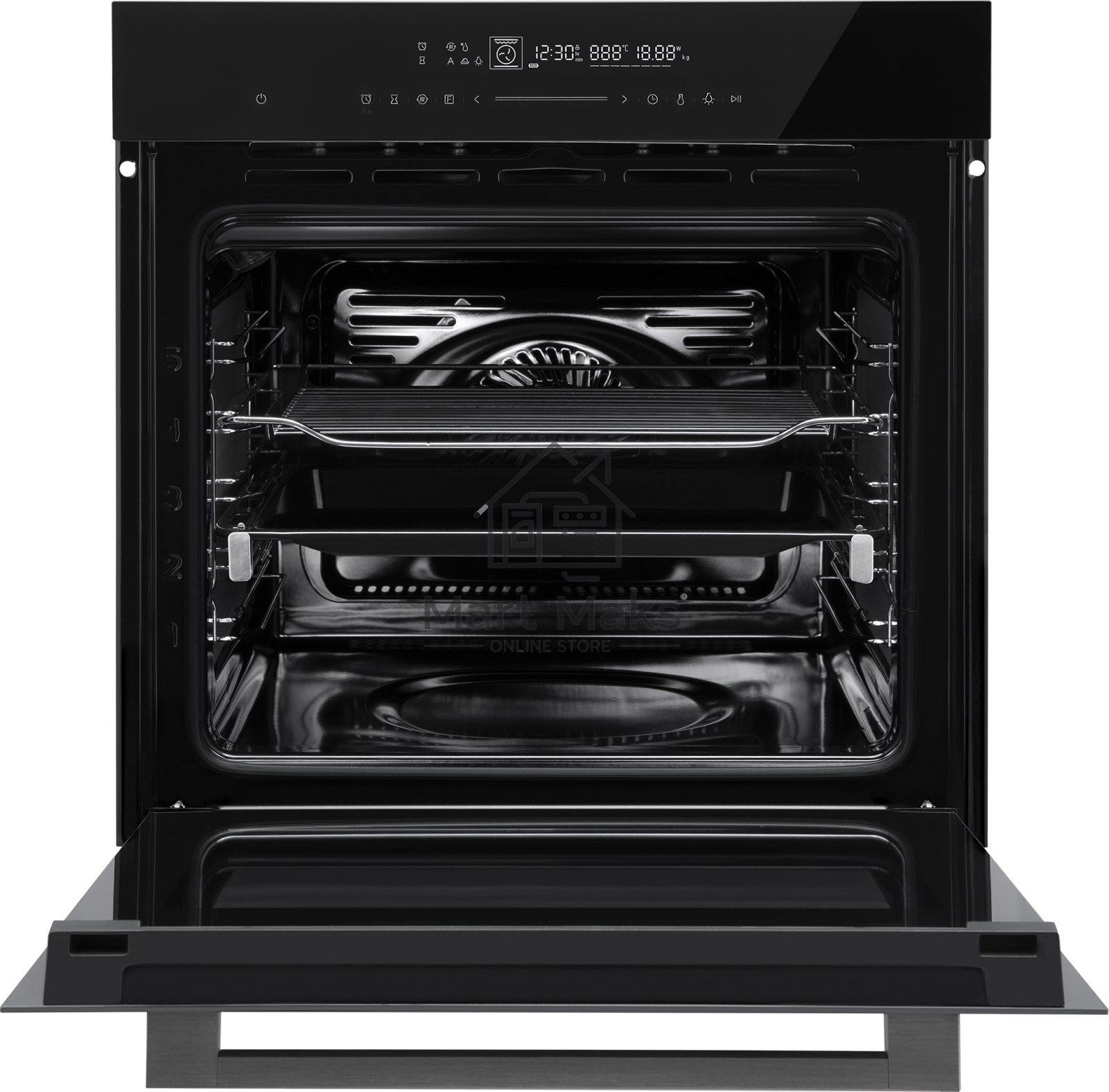 Духовой шкаф Weissgauff EOM 791 SDB Black Edition