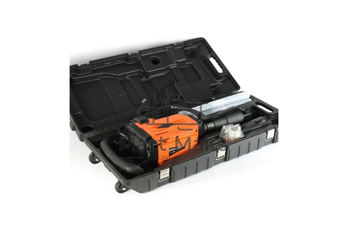 Отбойный молоток PATRIOT DB 560, мощность 1800Вт, энергия удара 45 Дж, 1500 уд./мин., 2 зубила в ком, шт