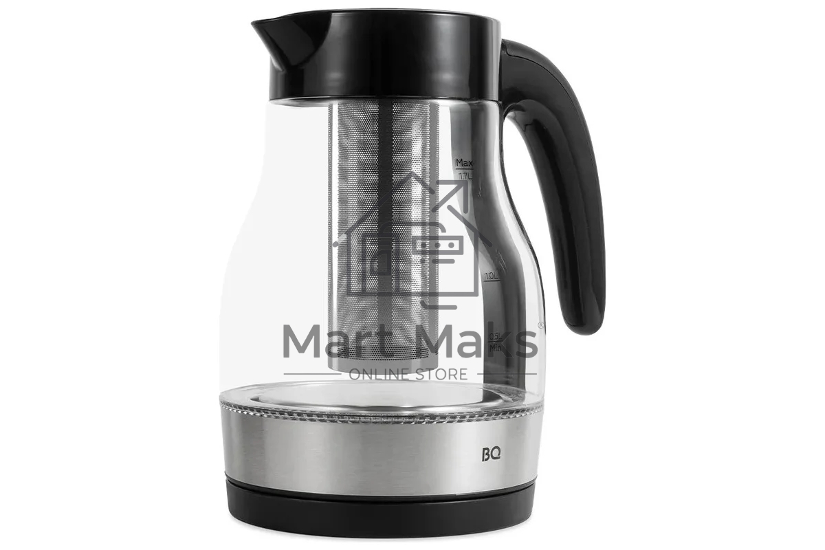 Чайник электрический BQ KT2046G черный/стальной