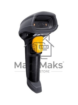 Сканер штрих-кода ручной Mindeo MD6600AT-SR 2D имидж, проводной, 100 скан/сек, USB с автосенсорной подставкой, черный