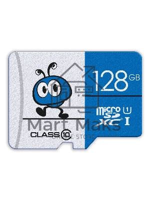 Флеш карта Smartbuy MicroSDXC 128Gb Class10 UHS-I U1 + адаптер