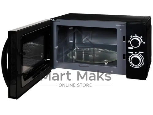 Микроволновая печь Hyundai HYM-M2058 черный, 20 л, 700 Вт, переключатели - поворотный механизм