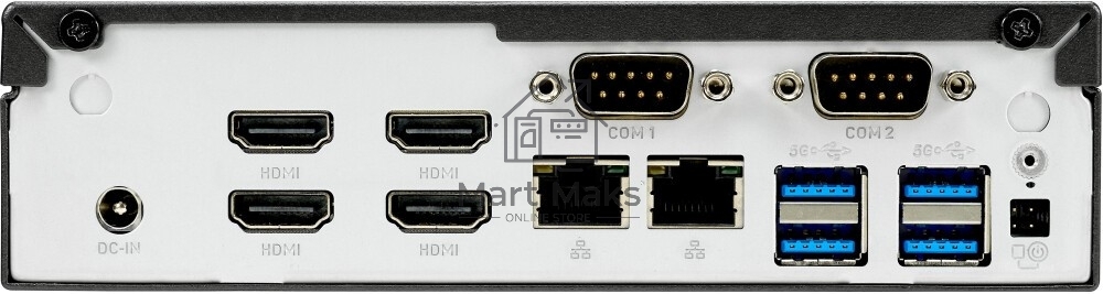 Платформа Shuttle DH32U SHU-DH32U-(MOTHERBOARD_V.2.X (Pentium 7505)-NPI,BLACK-90W3P,W/O HDD), W/O EDID/ ALC662/ALC888,Genesys (004440)