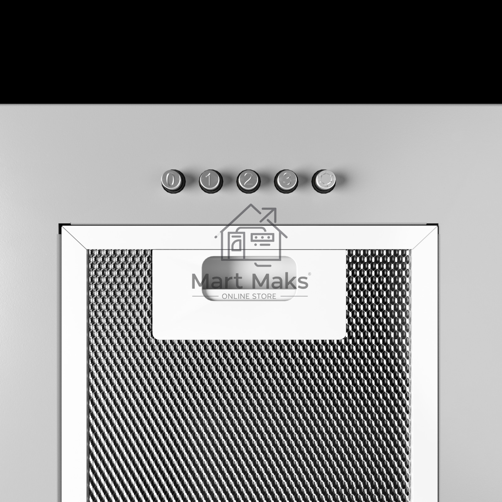 Вытяжка встраиваемая Monsher Angers 40 Acier серебристый, 40 см, 800 куб. м/ч, 45 дБ