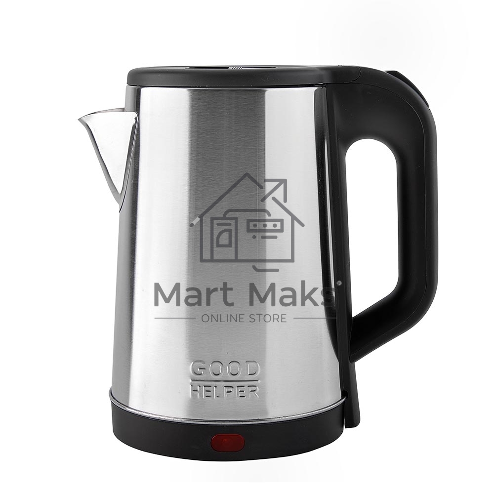 Чайник электрический Goodhelper KS-18B08 1.8 л, нержавейка, 1500 Вт