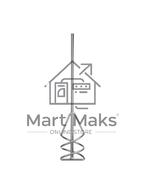 Миксер Сибртех для строительных смесей, 80х9х400 мм, шестигранный хвостовик