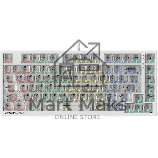 Клавиатура A4Tech Bloody MS76 проводная, USB Type-A, белый