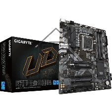 Материнская плата Gigabyte B760 DS3H DDR4, LGA 1700, Intel B760, 4xDDR4, 4xSATA, 2xM.2, 1xPCIe 4.0 x16, 4xPCIe 3.0 x1, 1xHDMI, 1xDP, 1x 1Gb LAN, 1xUSB 3.2 Gen 2, 1xUSB 3.2 Gen 2x2, 4xUSB 2.0, 3x3.5 мм, 7.1, ATX