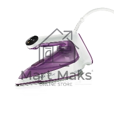 Утюг Braun FI7215VI белый/фиолетовый, 2000 Вт, 55 г/мин, 240 г/мин, 350 мл