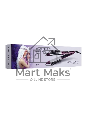 Выпрямитель для волос Galaxy Line GL 4518 фиолетовый, 28 мм, 200 °C, 1 режим