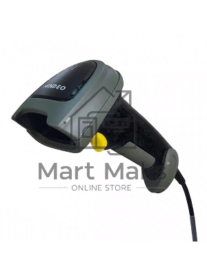 Сканер штрих-кода ручной Mindeo MD7919 Multiscan, 1D/2D имидж, проводной, USB, черный/серый