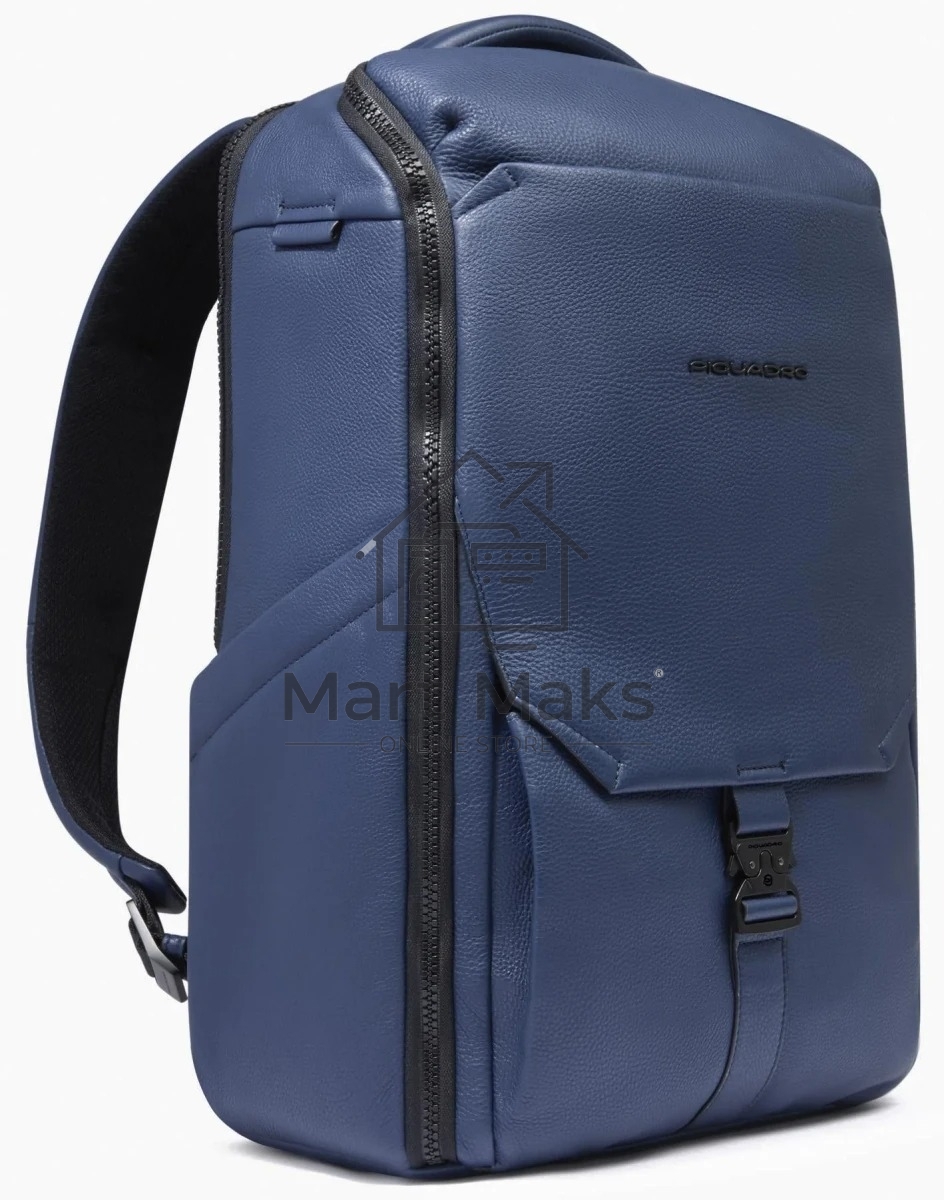 Рюкзак Piquadro Than CA6611S135/BLU синий кожа