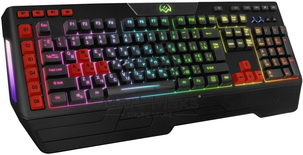 Клавиатура SVEN KB-G9600 проводная, USB Type-A, чёрный