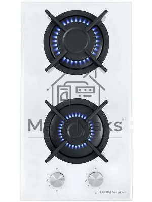 Газовая варочная панель HOMSair HGG321WH независимая, белый
