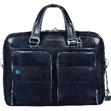 Сумка для ноутбука Piquadro Blue Square CA2849B2/BLU2 синий натур.кожа