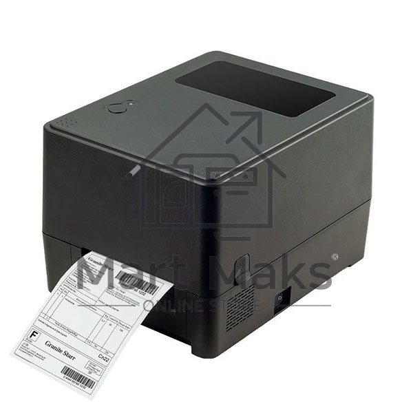 Принтер этикеток Bsmart BS460T термотрансферный, 300 dpi, 152 мм/сек, USB, RS-232, Ethernet, черный