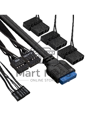 Компьютерный корпус Miditower ExeGate EVO-9205-NPX600 (ATX, БП 600NPX с вент. 12 см, с окном, 1*USB+1*USB 3.0, аудио, 3 вент. 12см с RGb подсветкой)