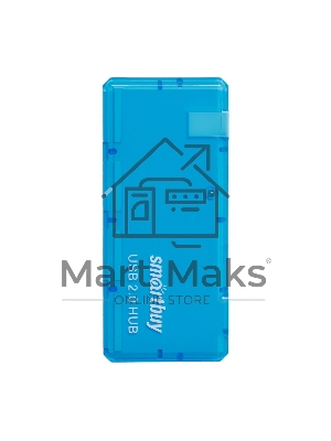 USB-хаб SMARTBUY (SBHA-6110-B) 4 порта синий
