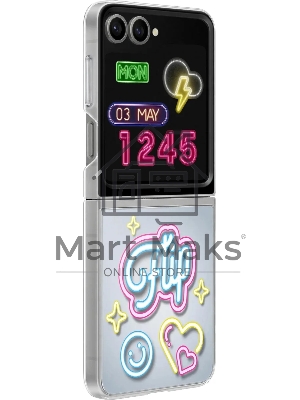 Чехол (клип-кейс) Samsung для Samsung Galaxy Z Flip6 Flipsuit Case Flip 6 (F741) прозрачный/прозрачный (EF-ZF741CTEGRU)