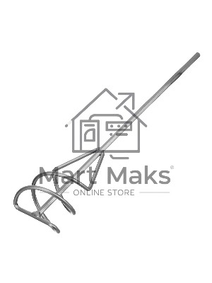 Миксер Сибртех для строительных смесей, 80х9х400 мм, шестигранный хвостовик