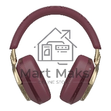 Беспроводные/проводные наушники Bowers & Wilkins PX8 Royal Burgundy бордовый, полноразмерные, Bluetooth + проводной, активное шумоподавление, до 30 ч