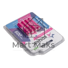Аккумулятор AAA/R03 NI-MN 600мА.ч BP-4 (блист.4шт) КОСМОС KOCR03NIMH600mAh4BL