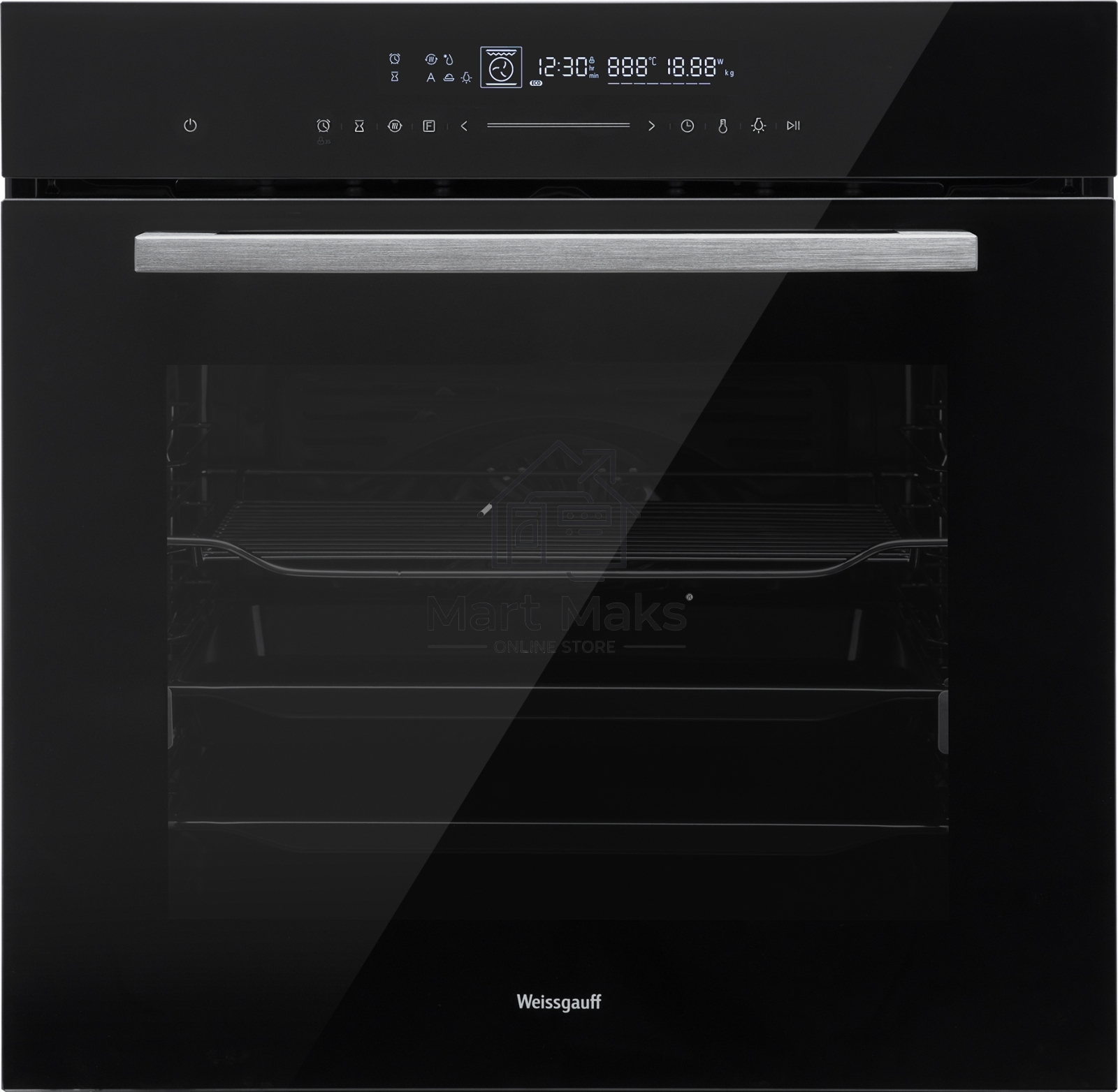 Духовой шкаф Weissgauff EOM 791 SDB Black Edition