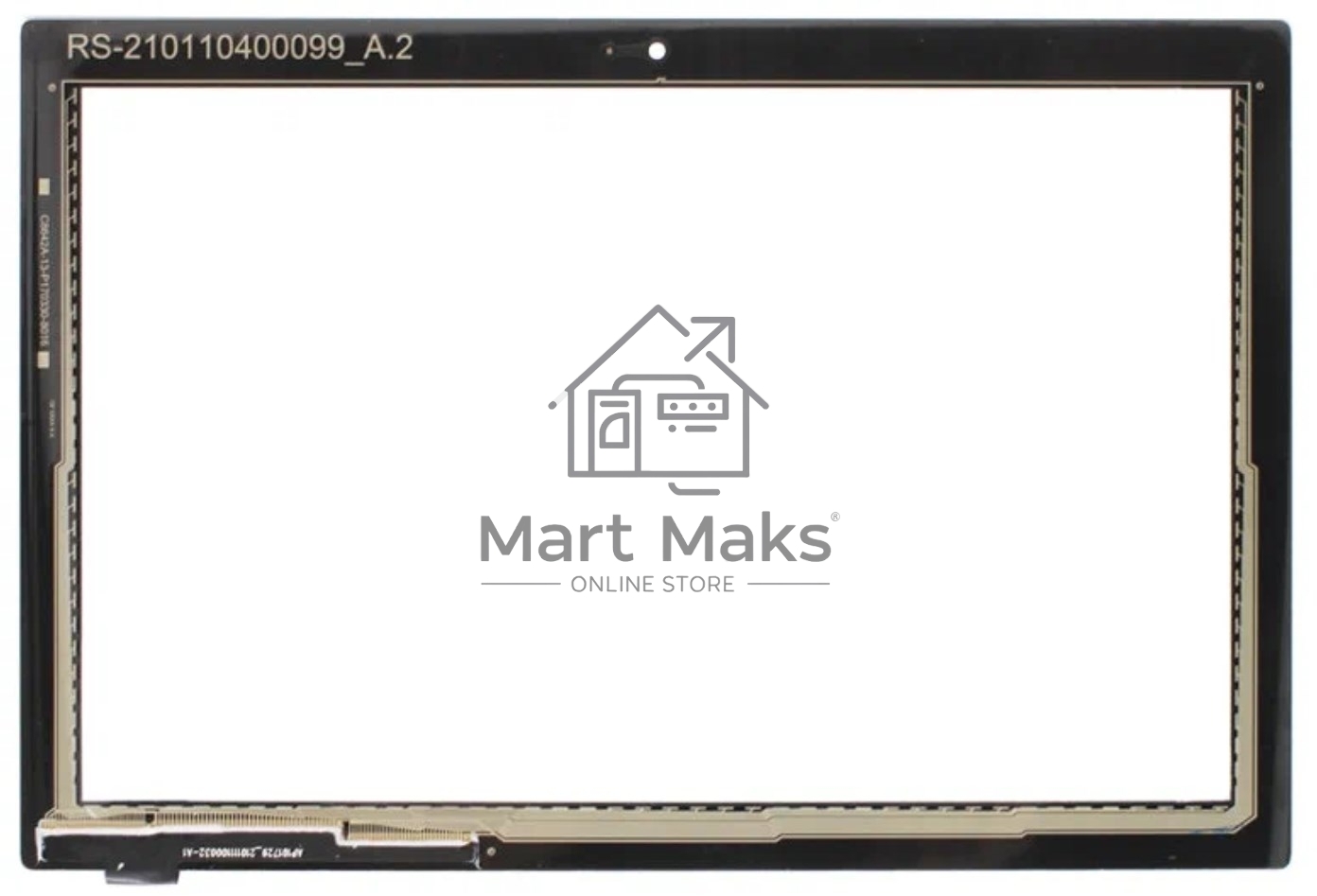 Сенсорное стекло (тачскрин) для Lenovo Tab 4 10 TB-X304, черное