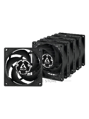 Вентилятор для корпуса ARCTIC P8 Value Pack (черный/черный) (5pc) (ACFAN00153A)