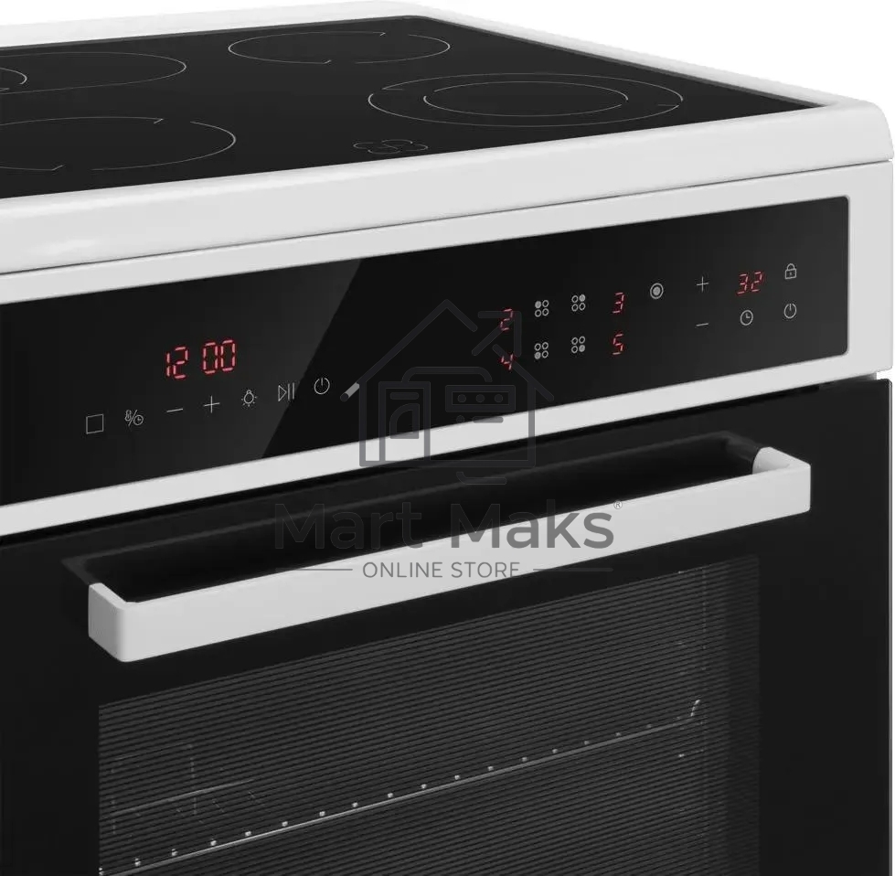 Электрическая стеклокерамическая плита Maunfeld MEC611CW10TD