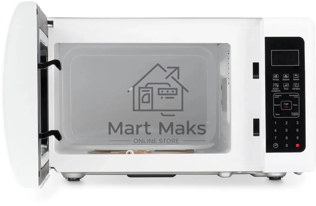 Микроволновая печь SunWind SUN-MW005 белый, 20 л, 700 Вт, переключатели - сенсор