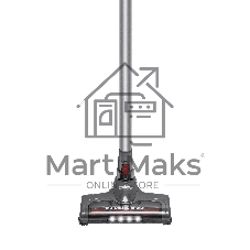 Пылесос вертикальный BBK BV3004 серый/красный, питание от аккумулятора, 60 Вт, уборка сухая, пылесборник 0.8 л