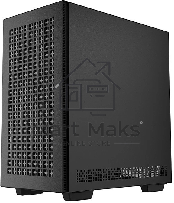 Компьютерный корпус Deepcool CH370 черный без БП mATX 1x120mm 1xUSB2.0 1xUSB3.0 audio bott PSU