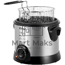 Фритюрница Kitfort KT-2011 1200Вт серебристый/черный